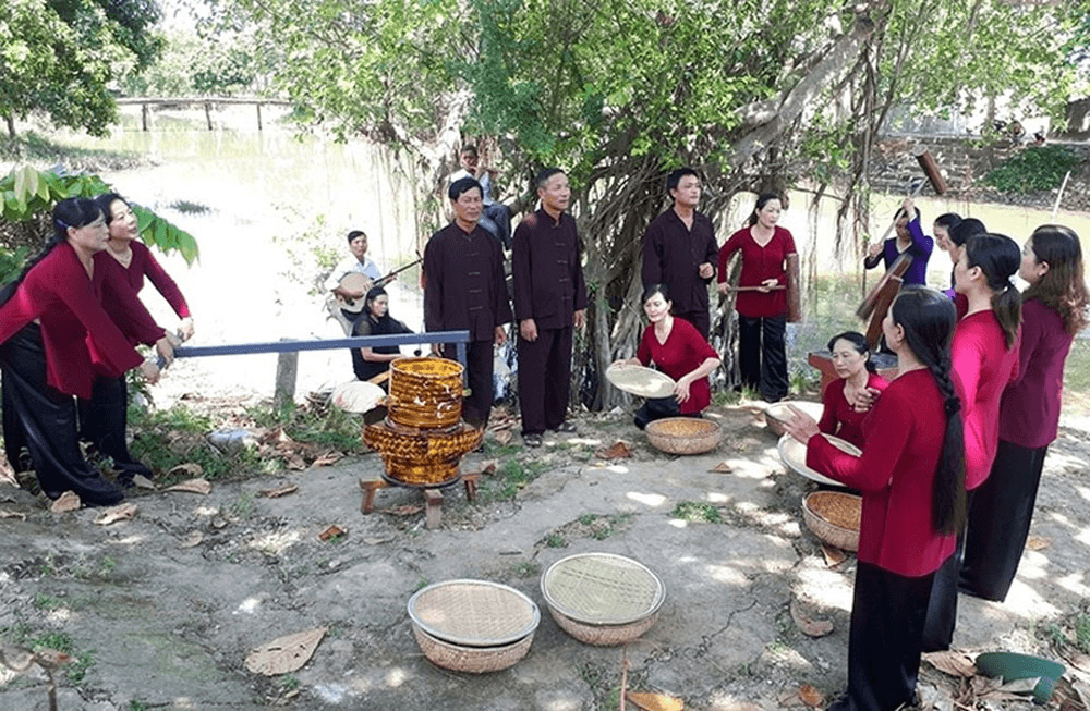 Sông Kiến Giang vang vọng điệu hò khoan