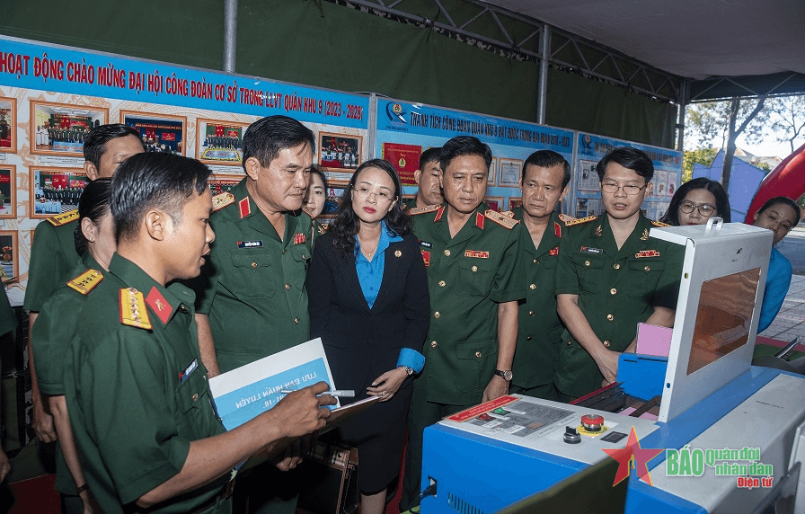 Công đoàn Quân khu 9 có nhiều đổi mới, bám sát nhiệm vụ chính trị trung tâm