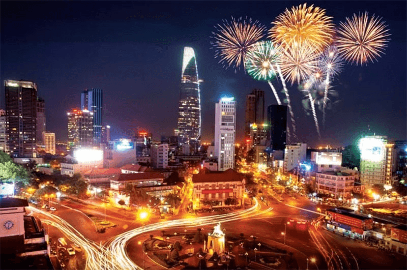 Thành phố Hồ Chí Minh bắn pháo hoa tại hai điểm vào ngày Quốc khánh 2-9