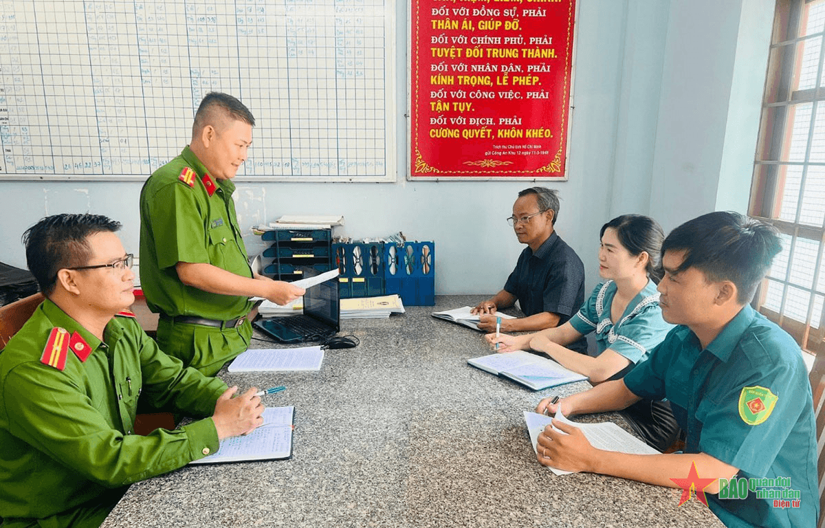 Xã Ea Ly, huyện Sông Hinh (tỉnh Phú Yên): Phối hợp, giữ vững an ninh trật tự trên địa bàn