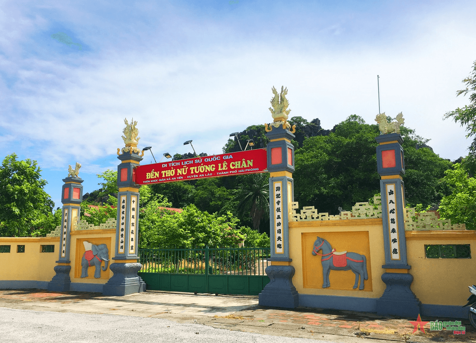 Danh thắng núi Voi vọng vang sử tích