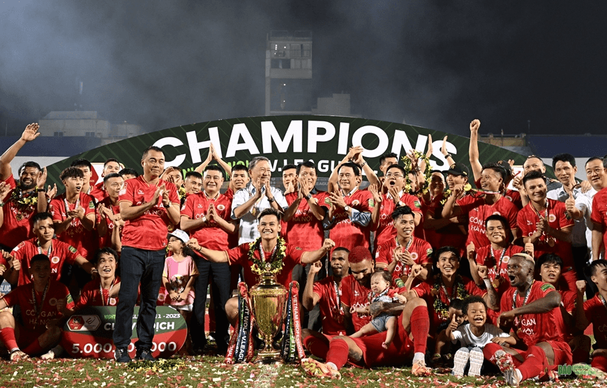 Công an Hà Nội vô địch V-League 2023