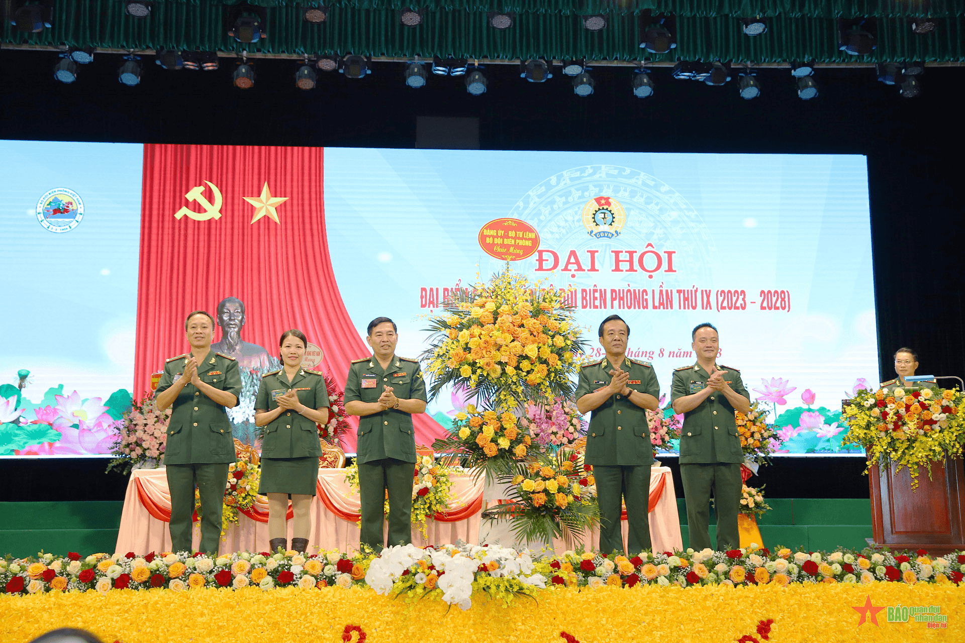 Khai mạc Đại hội đại biểu Công đoàn Bộ đội Biên phòng lần thứ IX (2023-2028)