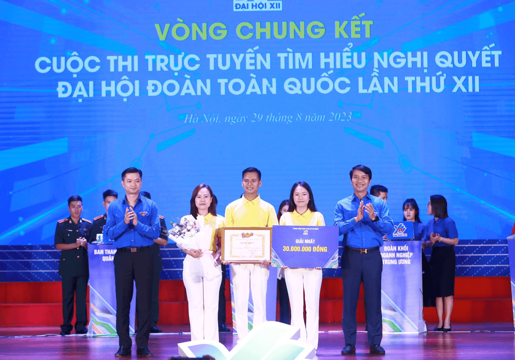 Tỉnh đoàn Quảng Ninh giành giải Nhất Cuộc thi tìm hiểu Nghị quyết Đại hội Đoàn toàn quốc lần thứ XII