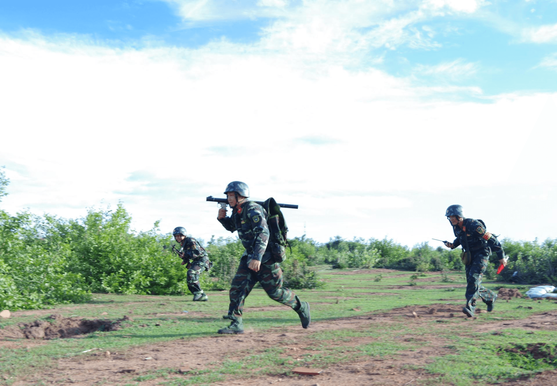 Ninh Thuận: Diễn tập khu vực phòng thủ huyện Ninh Phước thành công tốt đẹp