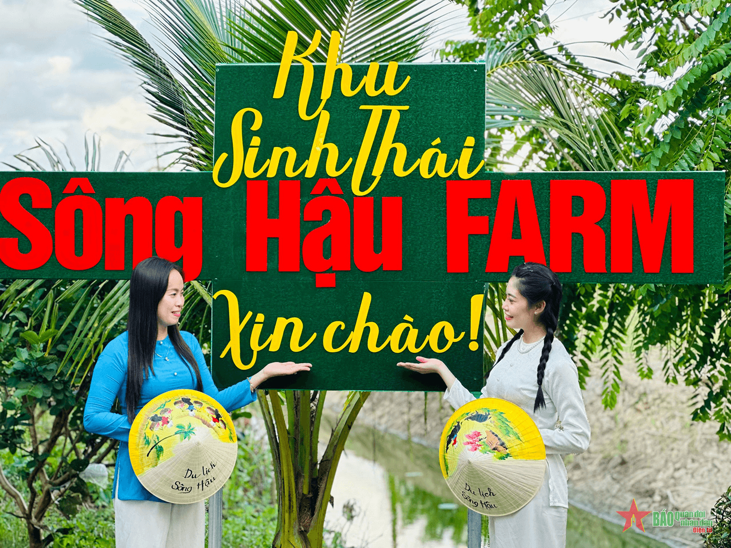 Thỏa thích hòa mình với thiên nhiên tại Khu sinh thái Sông Hậu Farm