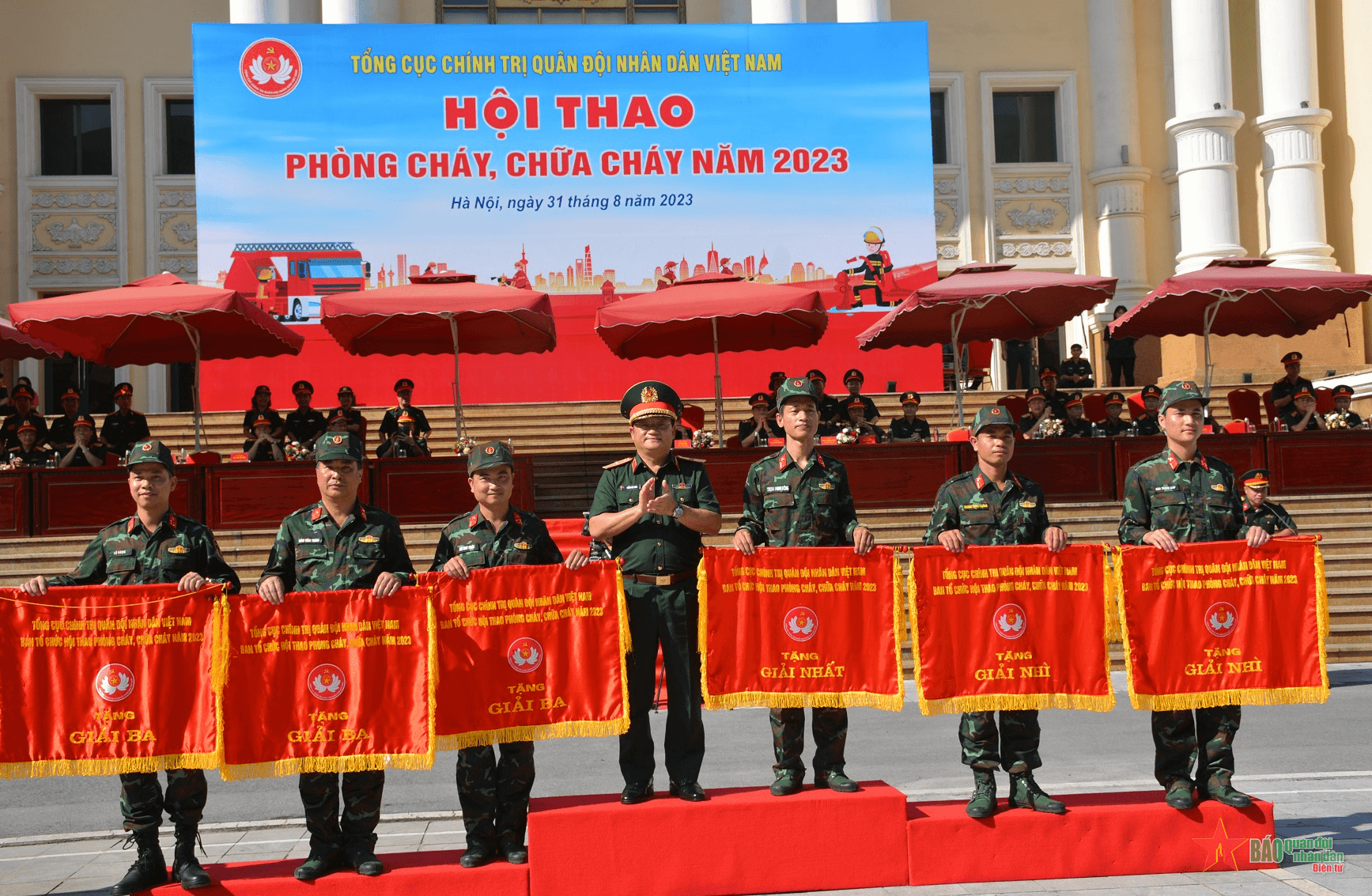 Hội thao Phòng cháy, chữa cháy năm 2023 Tổng cục Chính trị Quân đội nhân dân Việt Nam