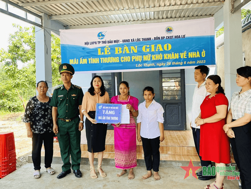 Ấm tình quân dân nơi biên cương Bình Phước