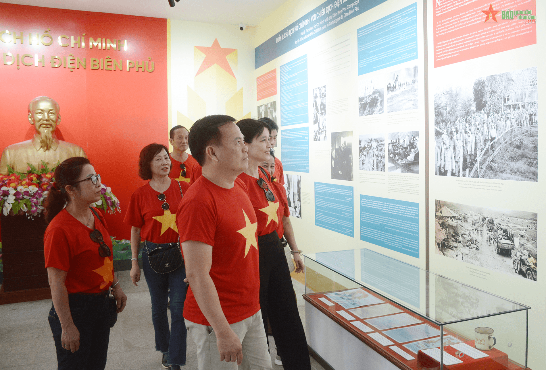 Trưng bày chuyên đề “Chủ tịch Hồ Chí Minh với Chiến dịch Điện Biên Phủ”