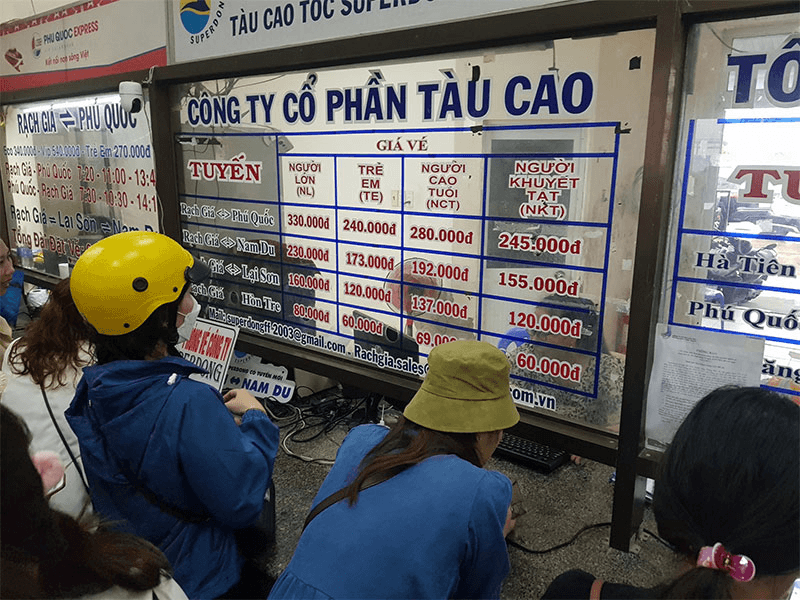 Tàu đi Phú Quốc, Nam Du ngừng hoạt động vì ảnh hưởng bão số 3