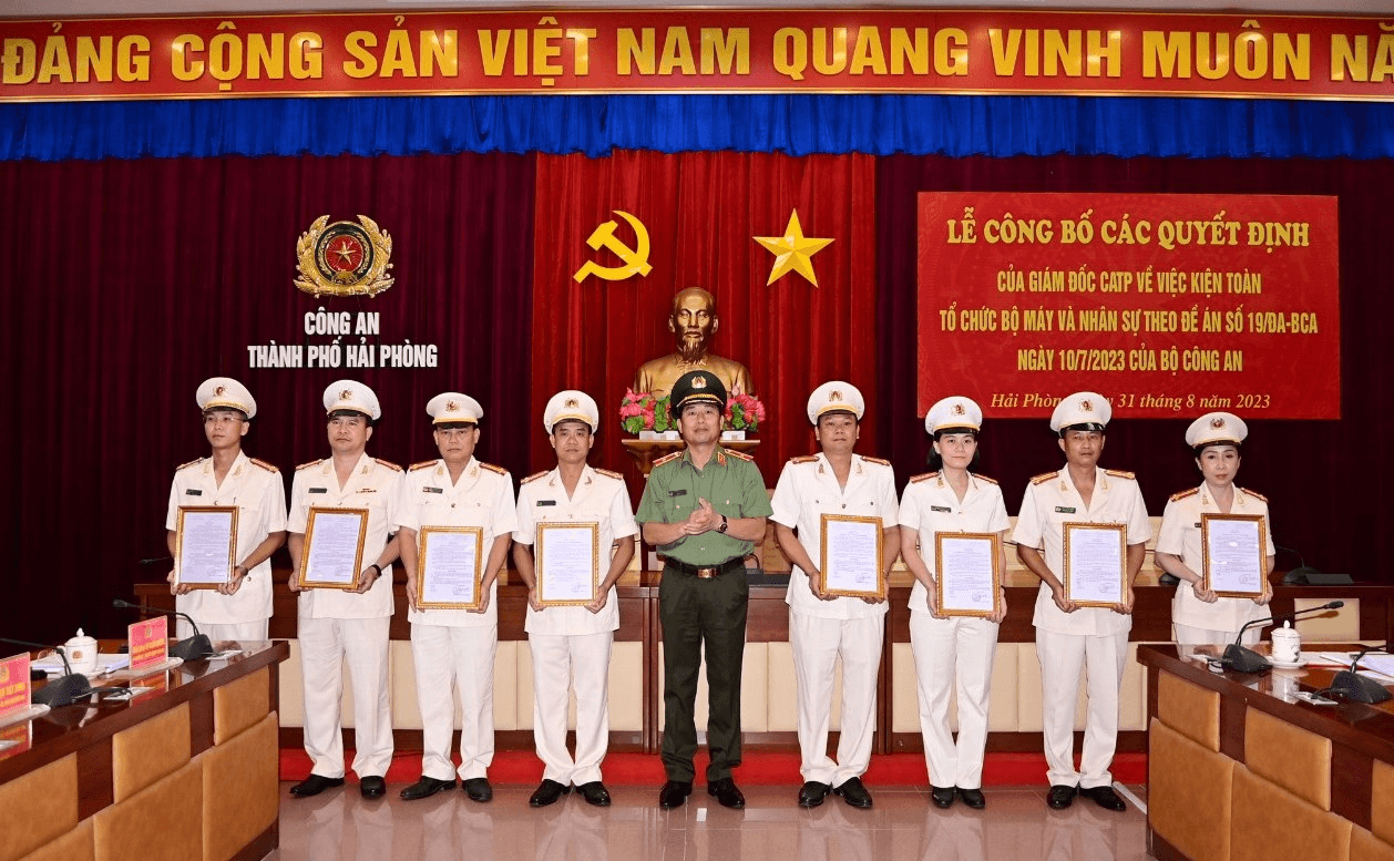 Công an nhiều tỉnh, thành bổ nhiệm, điều động hàng chục lãnh đạo
