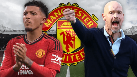 Sancho khẩu chiến với Ten Hag vì không được ra sân ở trận Arsenal và MU