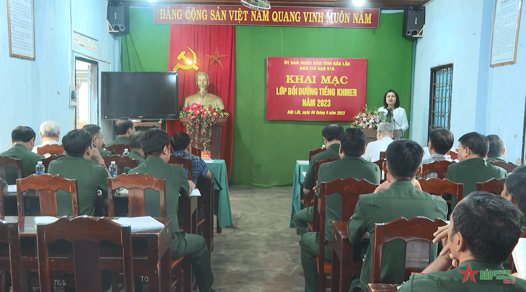 Ban Chỉ đạo 515 tỉnh Đắk Lắk khai mạc lớp bồi dưỡng tiếng Khmer
