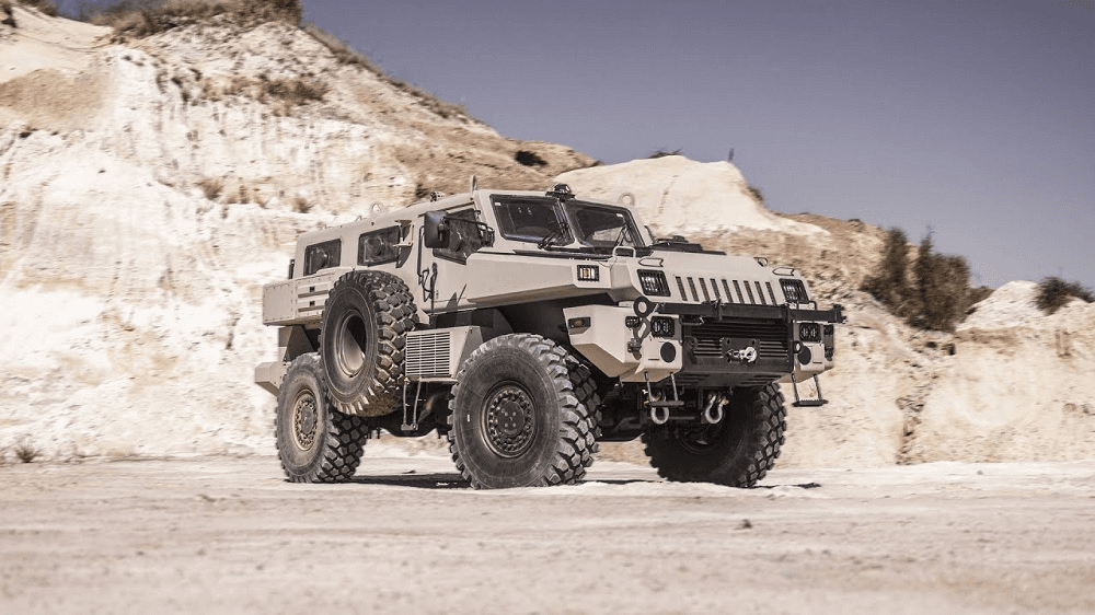 Marauder - Xe bọc thép siêu khủng của Nam Phi