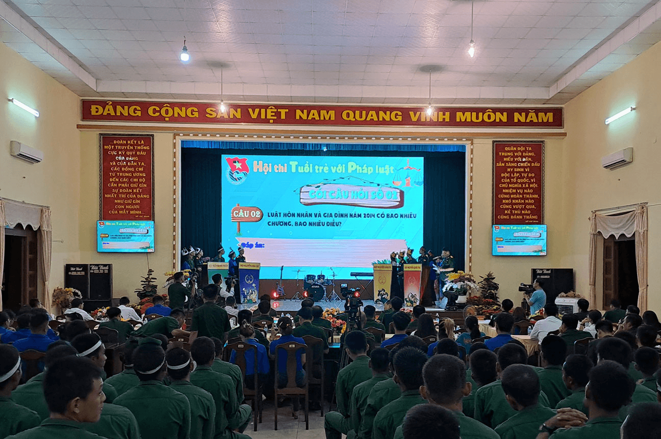 Trung đoàn 88 (Sư đoàn 302): Sôi nổi Hội thi “Tuổi trẻ với pháp luật”