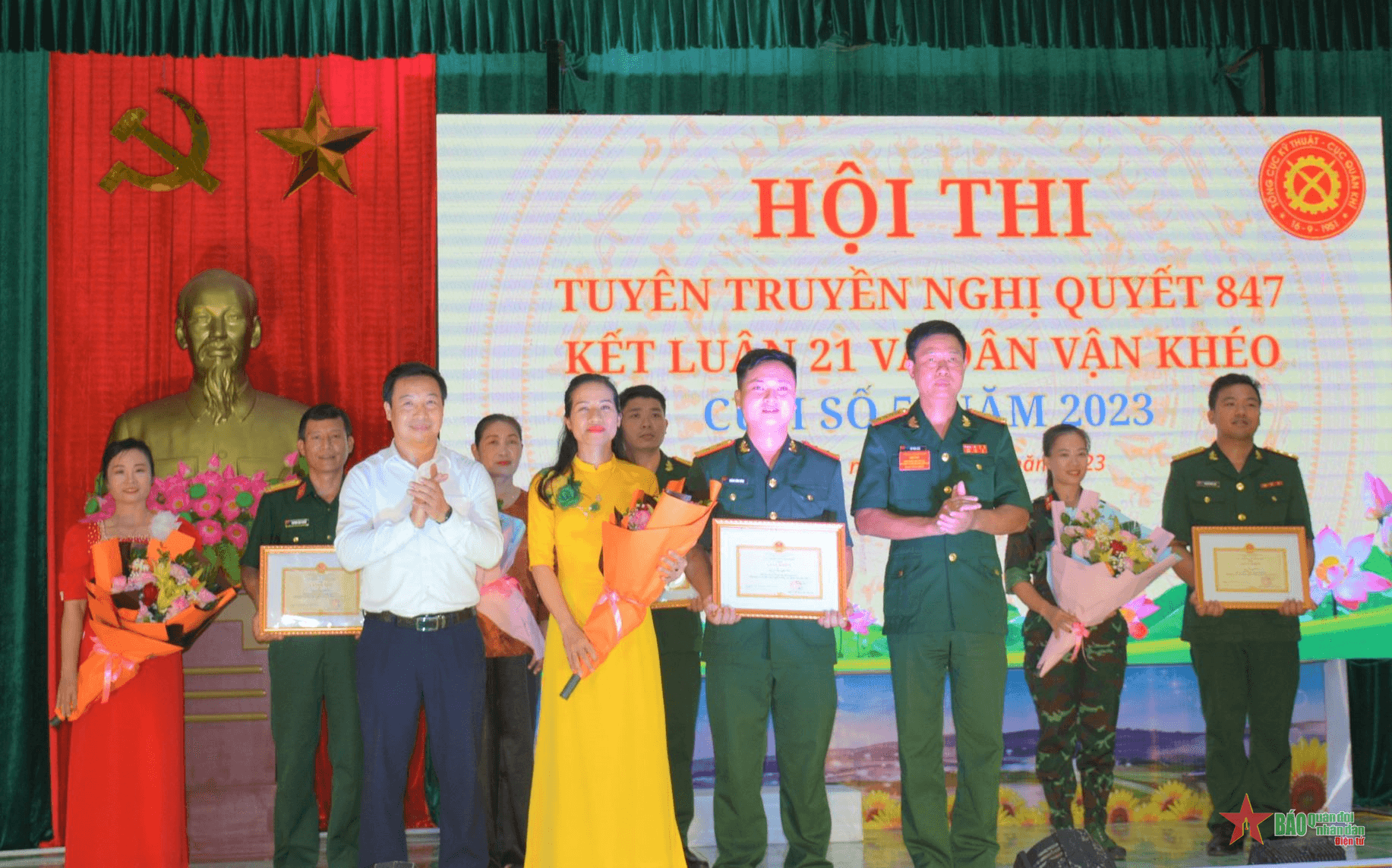 Cục Quân khí, Tổng cục Kỹ thuật: Sôi nổi Hội thi tuyên truyền về Nghị quyết số 847, Kết luận số 21 và dân vận khéo