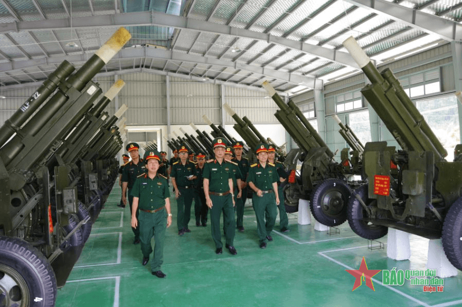 Trung tướng Phạm Hồng Chương kiểm tra công tác quy hoạch và xây dựng cơ bản Kho K28
