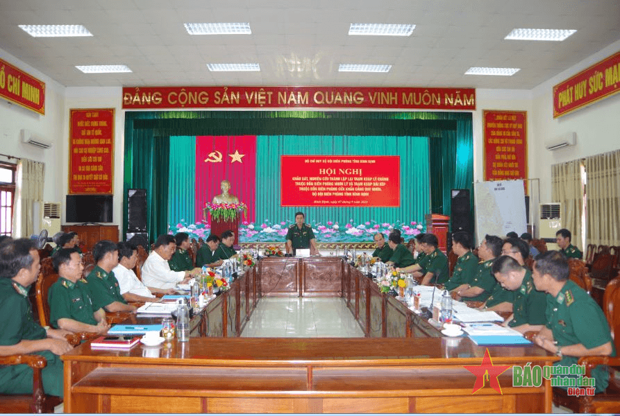 Khảo sát, nghiên cứu thành lập 2 Trạm kiểm soát Biên phòng tại Bình Định