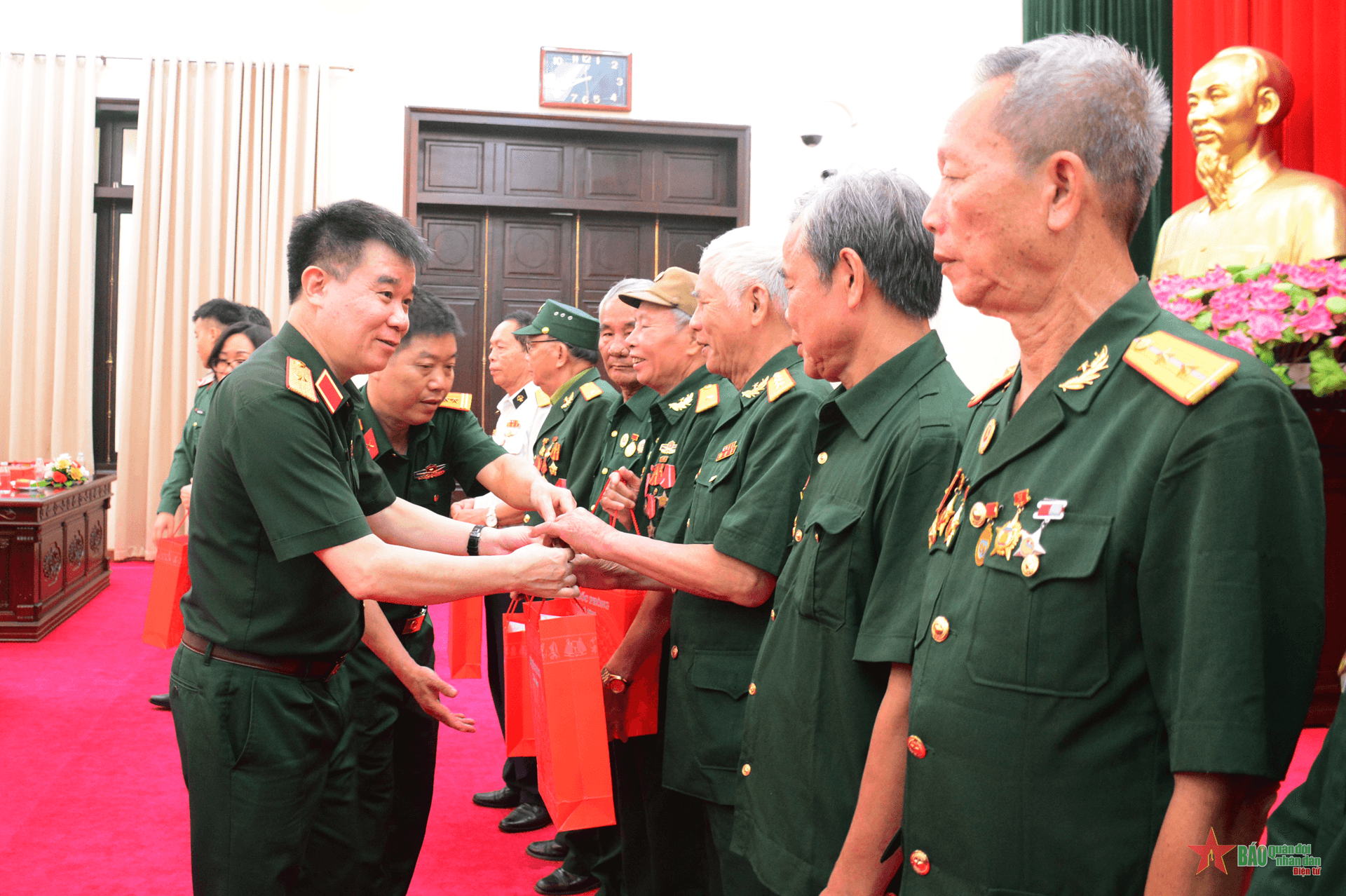 "Cảm ơn sự đón tiếp ân tình, chu đáo của Bộ Quốc phòng"