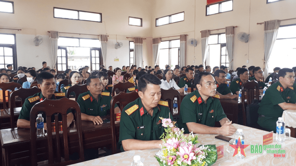 Trung đoàn 720 (Binh đoàn 16): Khai mạc lớp bồi dưỡng kiến thức dân tộc năm 2023