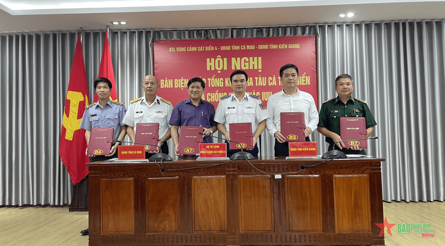 Nâng cao công tác kiểm tra và chống khai thác IUU trên vùng biển Tây Nam