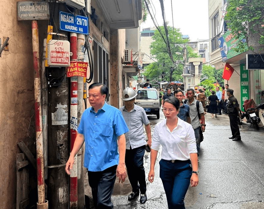 Hà Nội tăng cường công tác phòng cháy và chữa cháy đối với chung cư mini