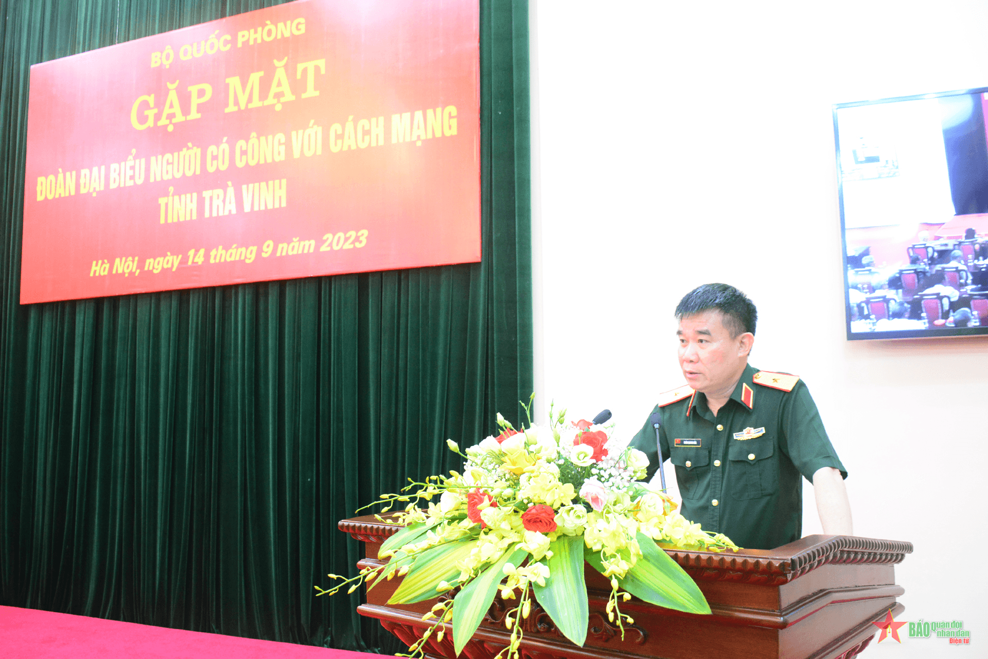 Cảm ơn sự đón tiếp nghĩa tình, chu đáo của Bộ Quốc phòng!