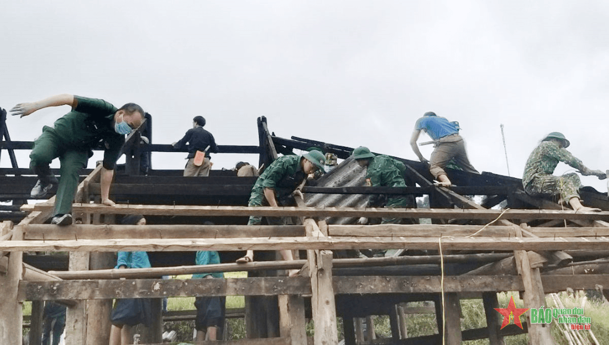 Những ngôi nhà mang dấu ấn Biên phòng