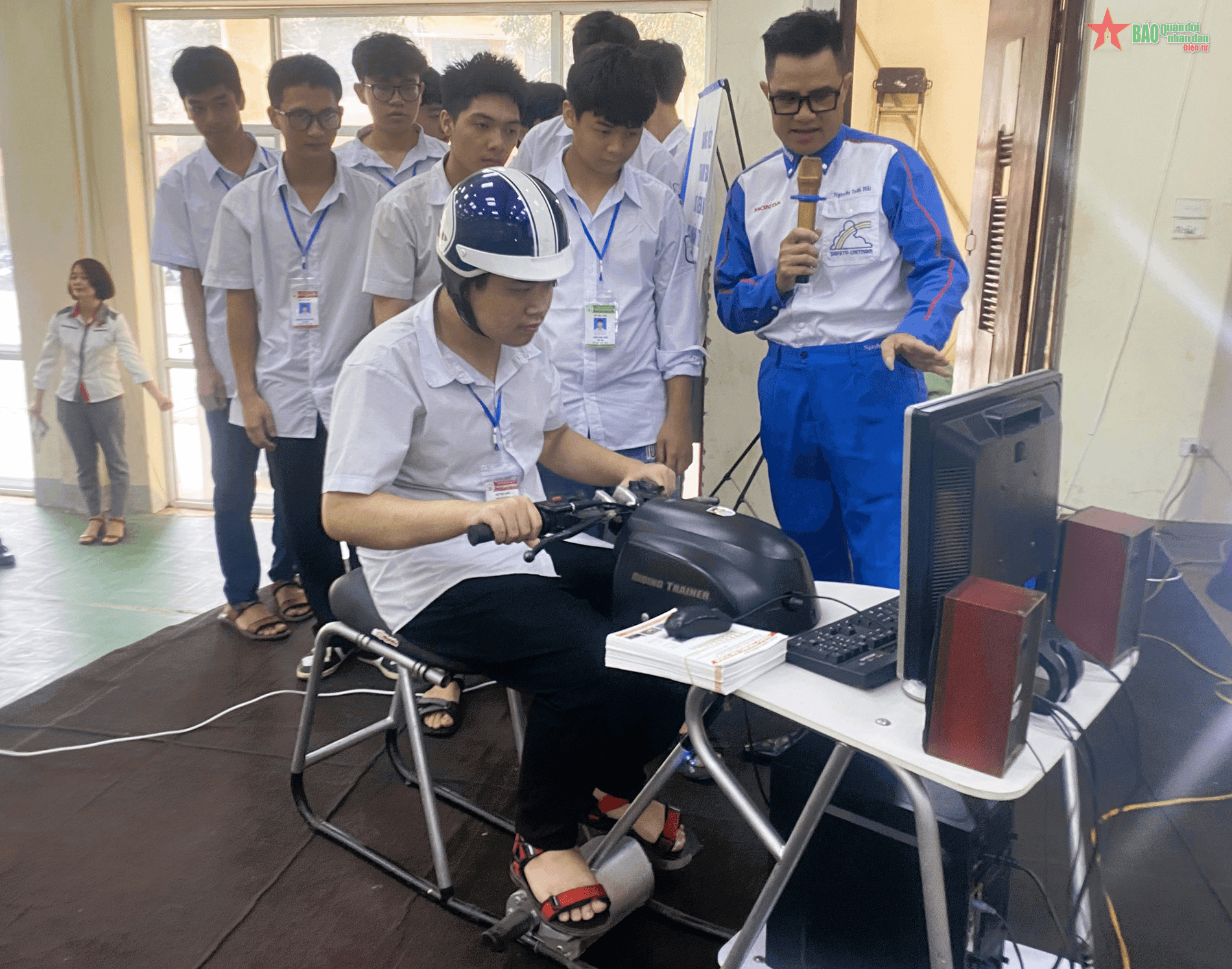 Điện Biên nâng cao ý thức chấp hành pháp luật về an toàn giao thông cho học sinh, sinh viên