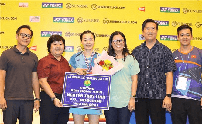 Nguyễn Thùy Linh vô địch đơn nữ Giải Cầu lông quốc tế Vietnam Open 2023