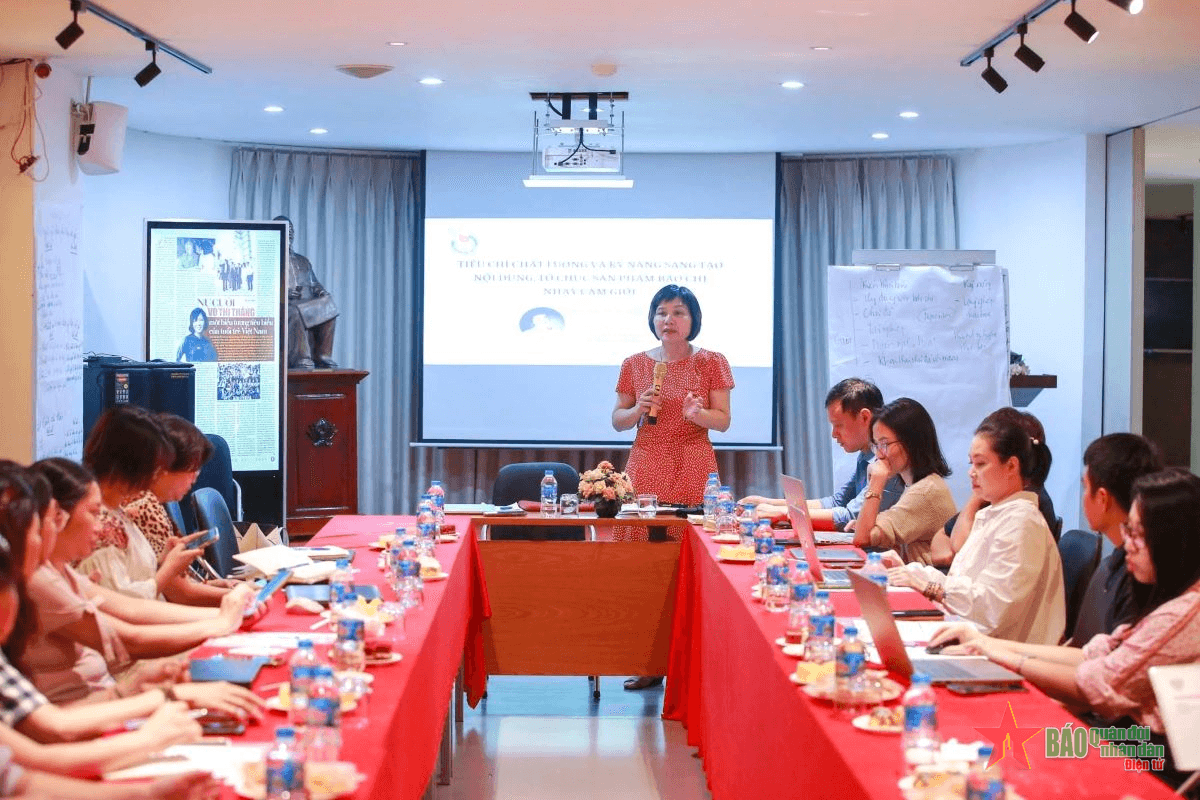 Nâng cao kiến thức của người làm báo về bình đẳng giới