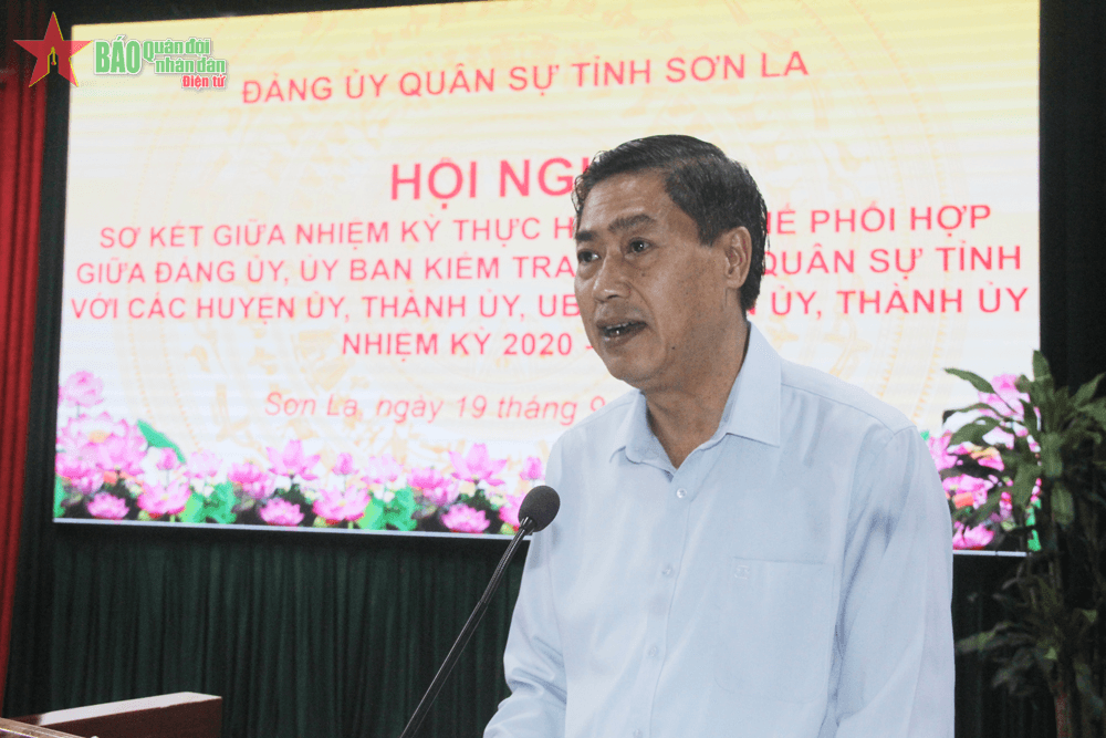 Đảng ủy Quân sự tỉnh Sơn La thực hiện nghiêm, hiệu quả quy chế phối hợp