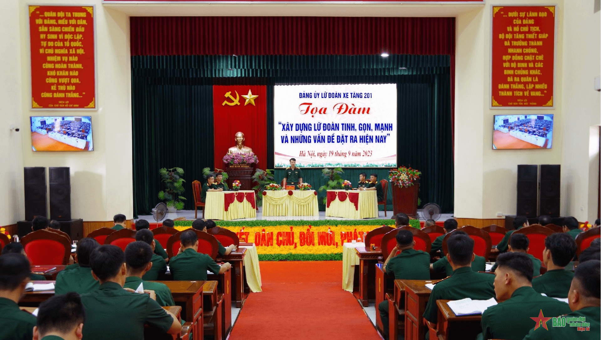 Xây dựng Lữ đoàn Xe tăng 201 tinh, gọn, mạnh và những vấn đề đặt ra hiện nay