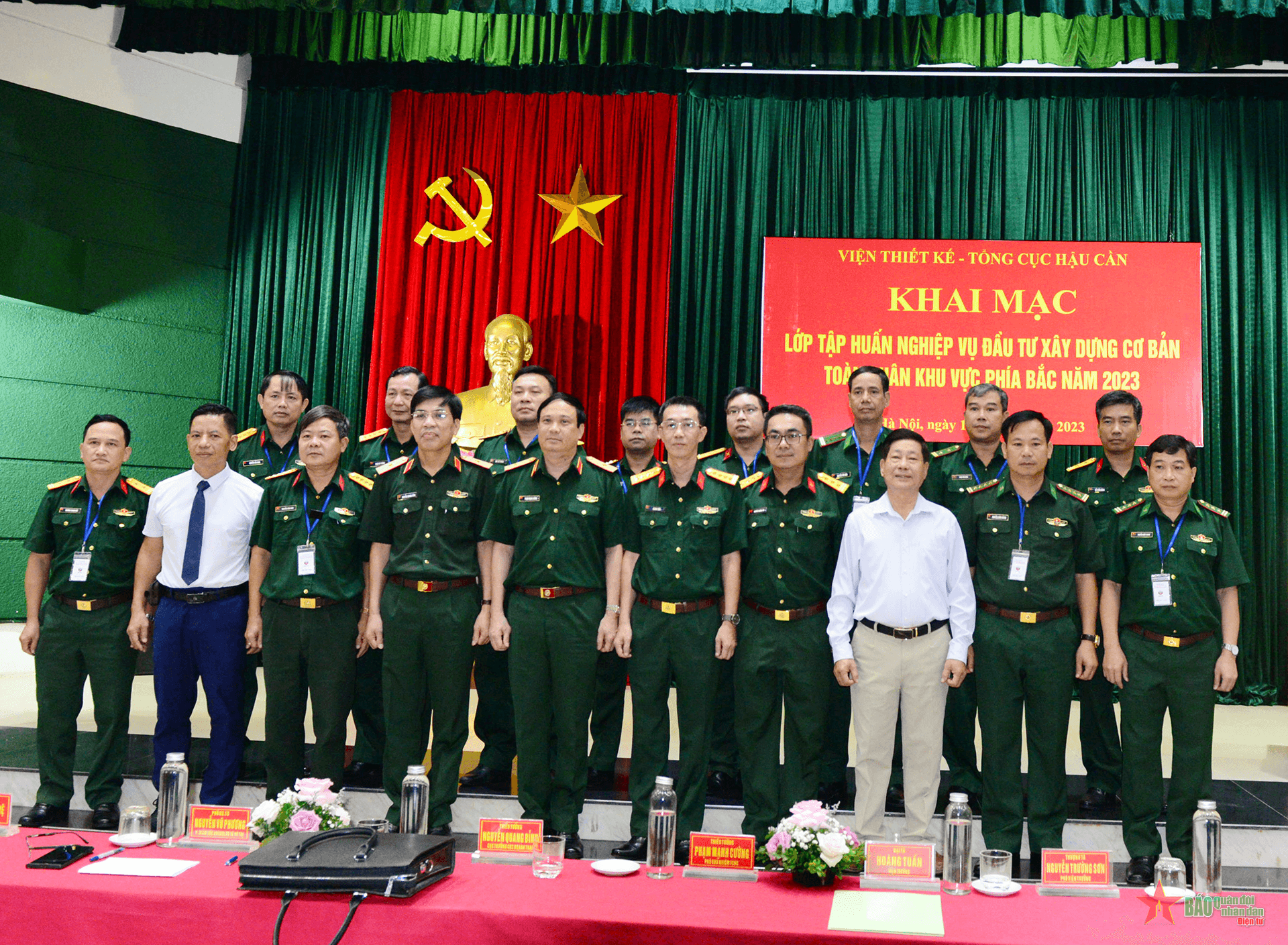 Thiếu tướng Phạm Mạnh Cường dự tập huấn nghiệp vụ đầu tư xây dựng cơ bản toàn quân