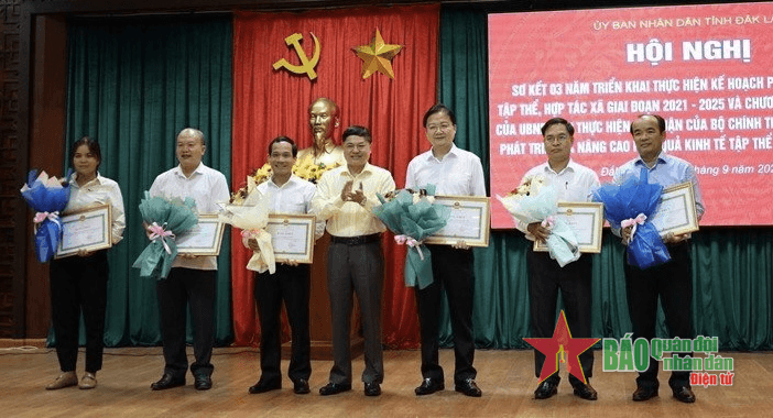 Tỉnh Đắk Lắk sơ kết 3 năm phát triển kinh tế tập thể, hợp tác xã giai đoạn 2021 – 2025