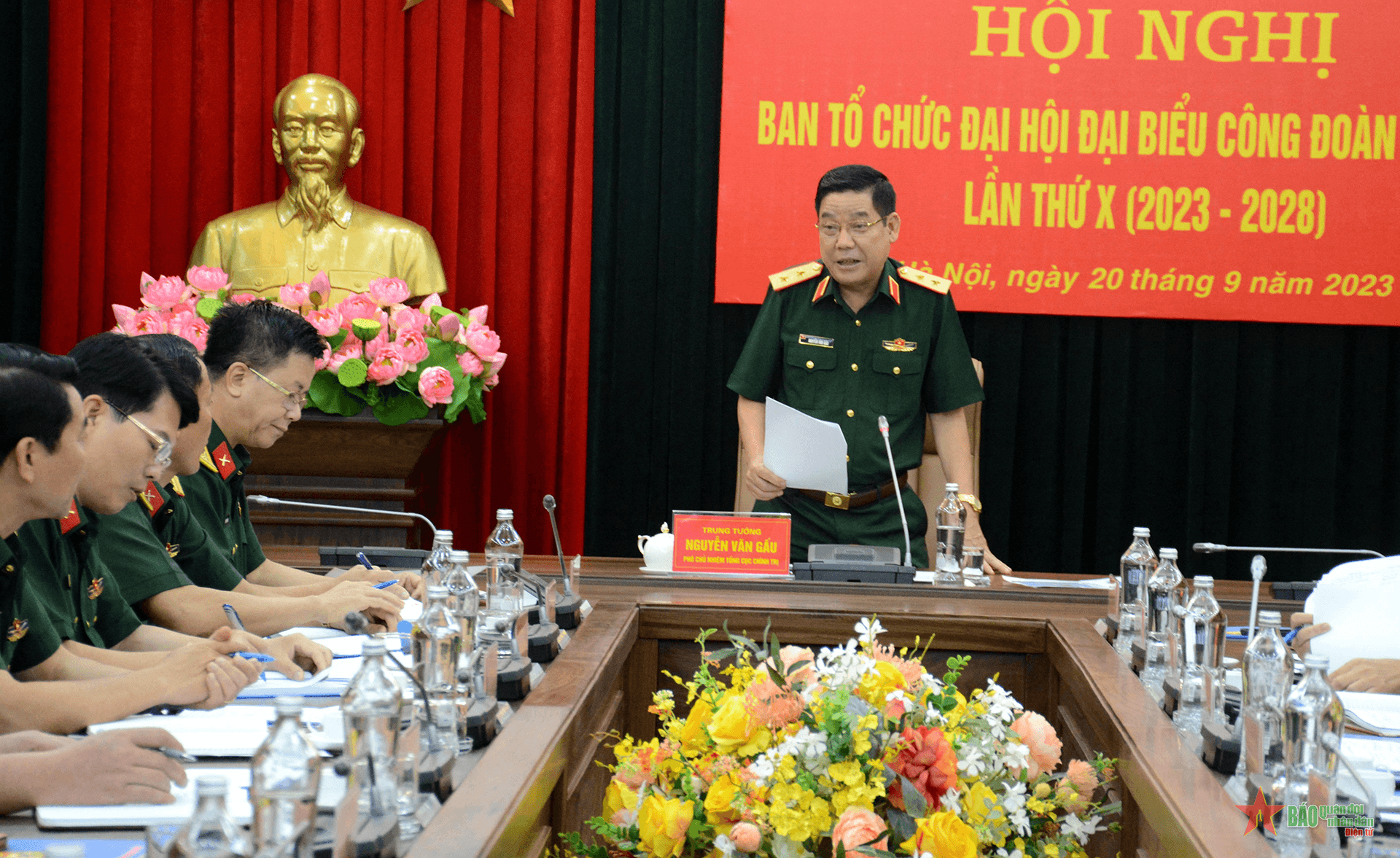 Chuẩn bị chu đáo Đại hội đại biểu Công đoàn Quân đội lần thứ X (2023-2028)