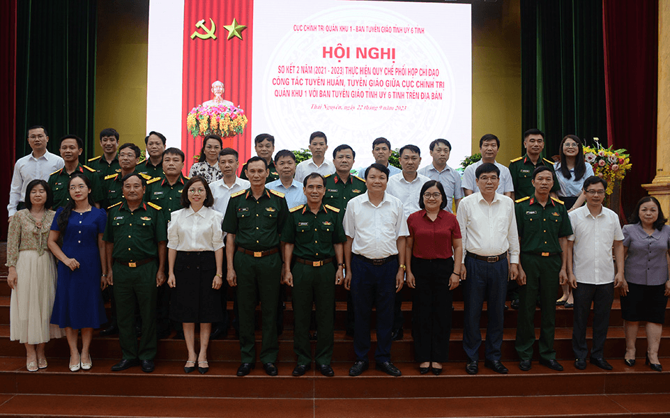 Nâng cao chất lượng phối hợp công tác tuyên giáo, tuyên huấn trên địa bàn Quân khu 1