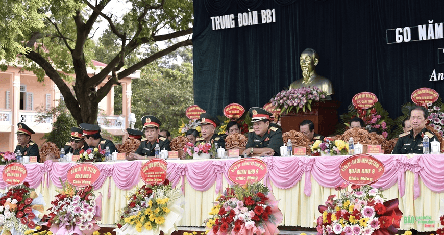 Quân khu 9: Họp mặt kỷ niệm 60 năm Ngày thành lập Trung đoàn 1, Sư đoàn 330