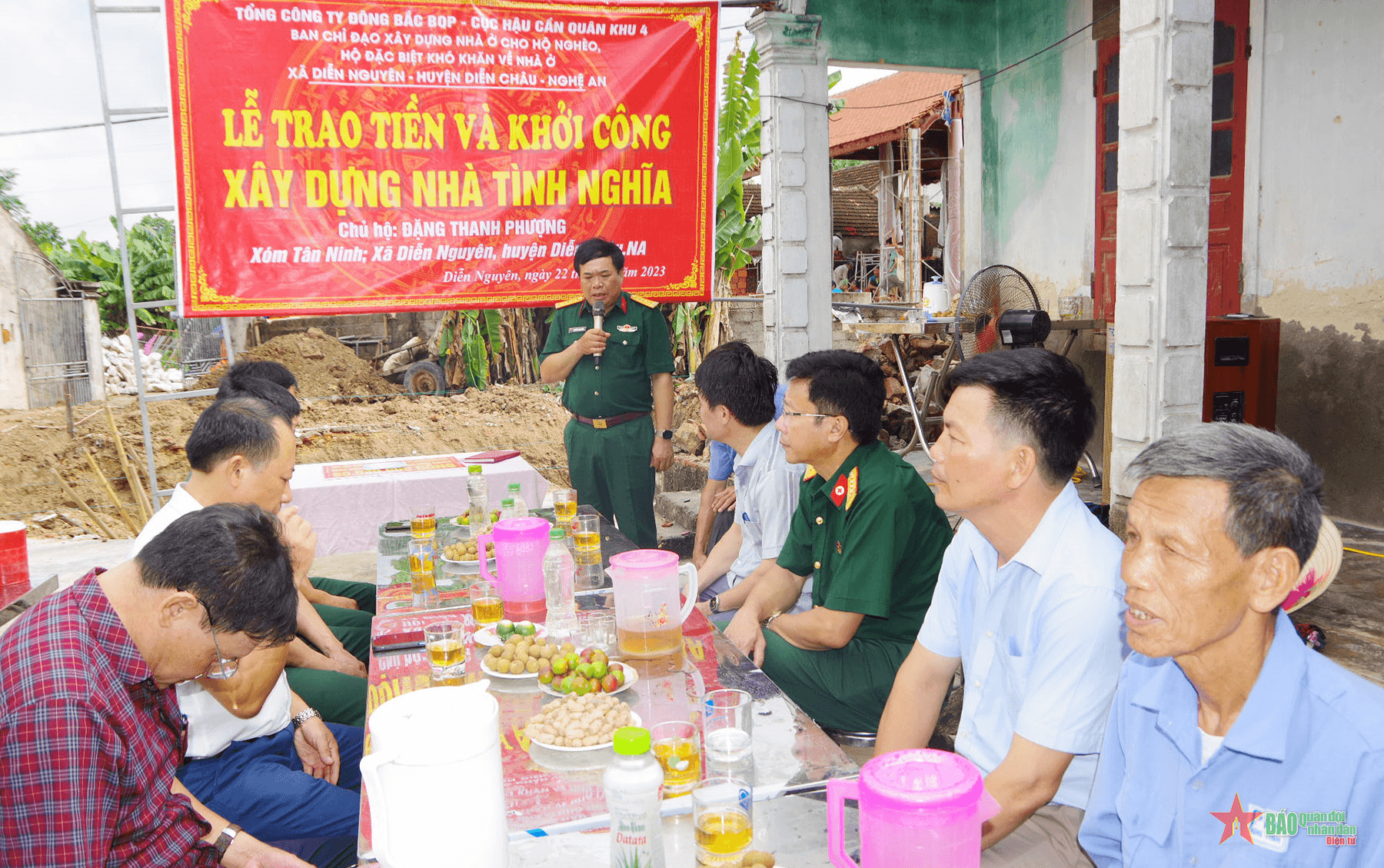 Những mái ấm nặng nghĩa tình đồng đội