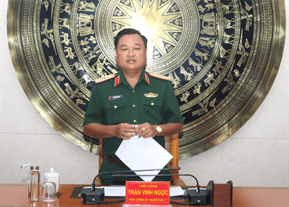 Thiếu tướng Trần Vinh Ngọc  chủ trì Hội nghị Ban Chỉ đạo chính sách nhà ở Quân khu 7