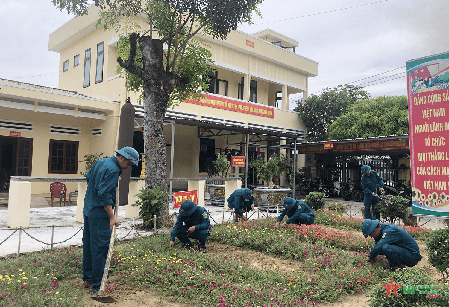 Điểm sáng trong xây dựng đơn vị chính quy, xanh, sạch, đẹp