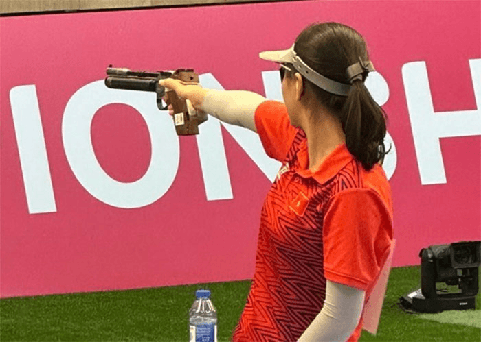 ASIAD 2023: HLV Trần Quốc Cường chỉ ra nguyên nhân khiến xạ thủ Thu Vinh thất bại