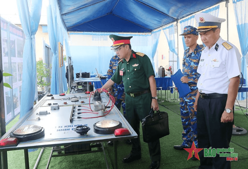 Lữ đoàn Công binh 131 Hải quân tham gia Hội thi Xe tốt, lái xe giỏi toàn quân năm 2023