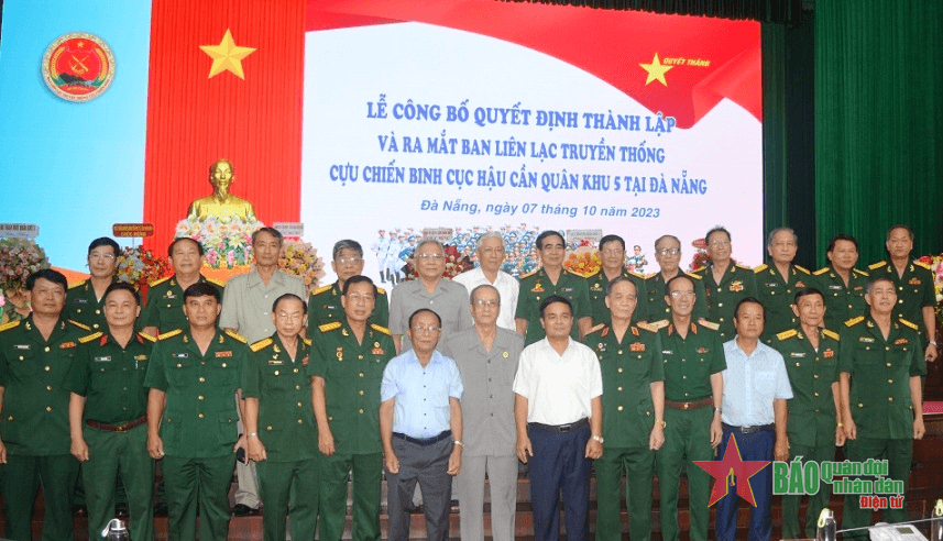 Ra mắt Ban liên lạc truyền thống Cựu chiến binh Cục Hậu cần Quân khu 5