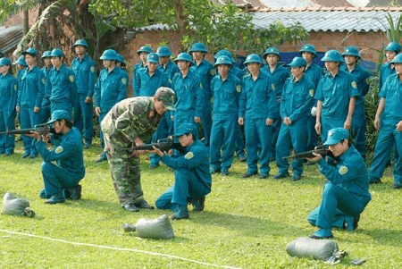 Định mức bảo đảm trợ cấp, tiền ăn đối với dân quân thường trực