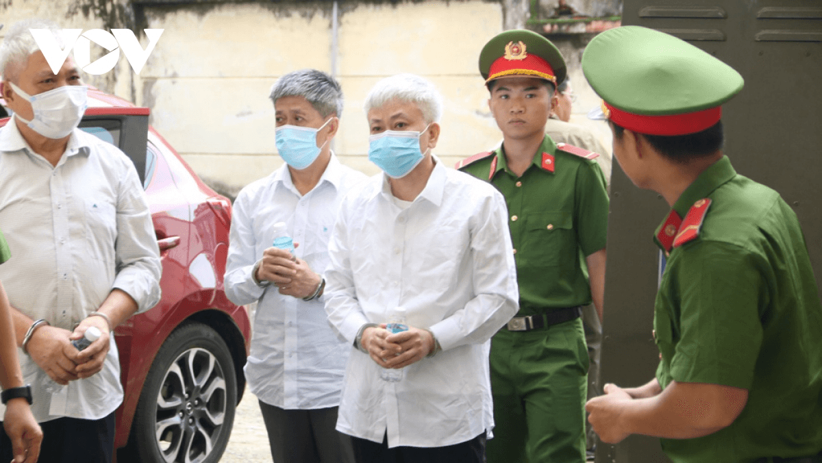 Cựu Giám đốc Sở Lao động-Thương binh và Xã hội Bình Dương Lê Minh Quốc Cường hầu tòa