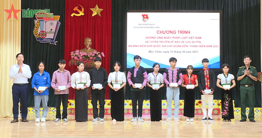 BĐBP tỉnh Sơn La: Tuyên truyền về bảo vệ chủ quyền, an ninh biên giới quốc gia cho đoàn viên, thanh niên