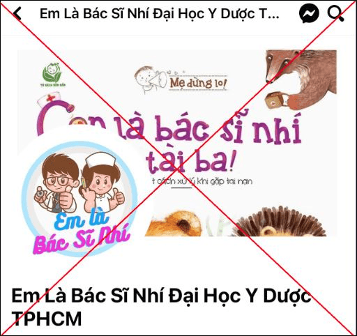 Chiêu trò lừa đảo trải nghiệm “Em là bác sĩ nhí Đại học Y Dược TPHCM”