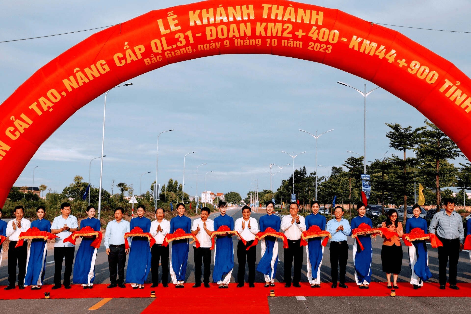 Khánh thành, đưa vào khai thác dự án cải tạo, nâng cấp Quốc lộ 31