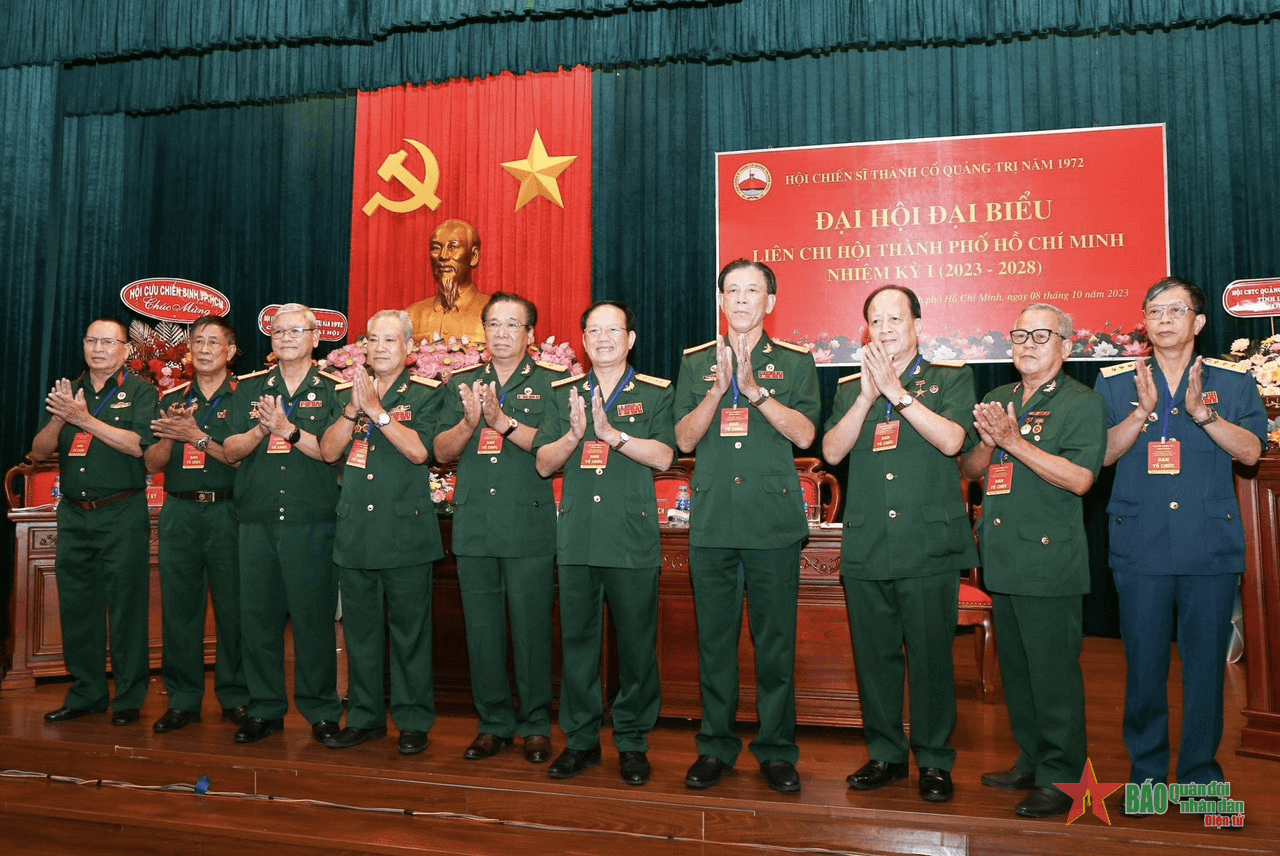 Đại hội đại biểu Hội Chiến sĩ Thành cổ Quảng Trị 1972 TP Hồ Chí Minh
